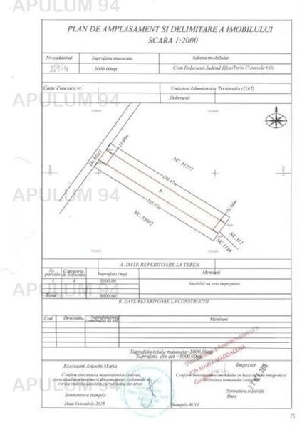5000mp teren -Dobroesti-Victor Dumitrescu